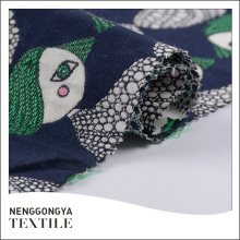 China Designer soft jacquard fabric 50% cotton 50% polyester